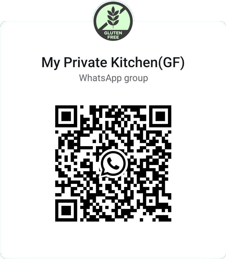 WhatsApp Gluten Free group join qrcode